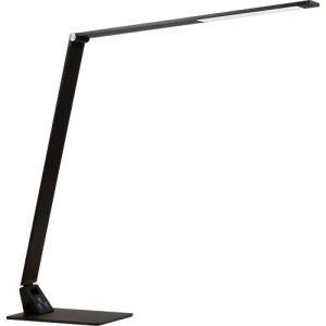 LED-Tischleuchte WASP, dimmbar 5-fach, 900 Lumen, 2700-5000 Kelvin, USB-Ladebuchse, schwarz