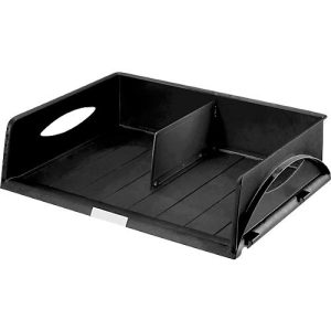 LEITZ® Ablagekorb Sorty Jumbo, DIN A3 quer, Polystyrol, schwarz