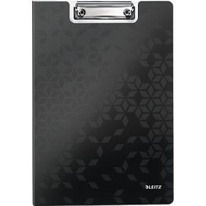 LEITZ® Klemmmappe Active Wow, DIN A4, PP, mit Klemmbügel, schwarz LEITZ® Klemmmappe Active Wow, DIN A4, PP, mit Klemmbügel, schwarz