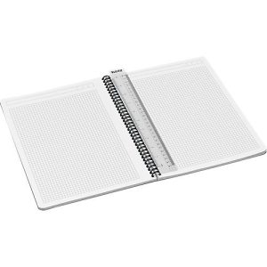 LEITZ® Office Collegeblock 449500 DIN A4, PP, kariert, gelb