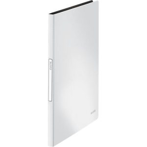 LEITZ Sichtbuch Solid, für DIN A4, 20 Hüllen, weiß