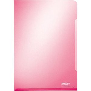 LEITZ® Sichthülle Premium 4153, DIN A4, glatt, 100 Stück, rot