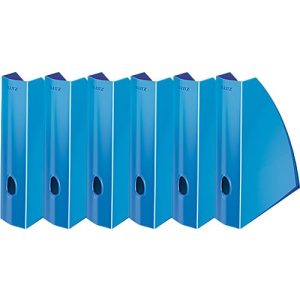 LEITZ® Stehsammler WOW 5277, blau, 6 Stück