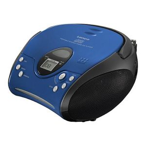 Lenco SCD-24 – Ghettoblaster – kein Betriebssystem – Schwarz, Blau