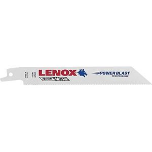 LENOX Säbelsägeblatt 614R, HSS-Bi-Metall, L 152 x B 19 mm, TPI 14, 5 Stück, T2 Technology