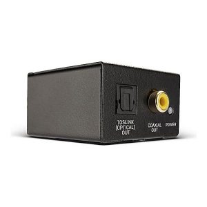 Lindy – Analog-Digital-Audiowandler – Schwarz Lindy – Analog-Digital-Audiowandler – Schwarz