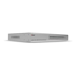 Lindy – KVM-Switch – VGA, USB & PS/2 Combo – 16 x KVM port(s) – 1 lokaler Benutzer – an Rack montierbar Lindy – KVM-Switch – VGA, USB & PS/2 Combo – 16 x KVM port(s) – 1 lokaler Benutzer – an Rack montierbar