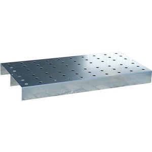 Lochblech-Rost für Kleingebindewanne im Euro-Paletten-Maß, 1200 x 800 x 100 mm Lochblech-Rost für Kleingebindewanne im Euro-Paletten-Maß, 1200 x 800 x 100 mm
