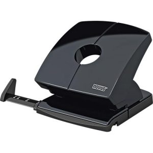 Locher Novus B 230, Vollmetallgerät, Hochglanzoberteil, bis 30 Blatt, schwarz glänzend Locher Novus B 230, Vollmetallgerät, Hochglanzoberteil, bis 30 Blatt, schwarz glänzend