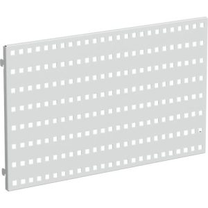 Lochplatte Treston für drehbaren Werkzeughalter, passend für Modulbreite M500, B 470 x H 300 mm, lichtgrau RAL 7035