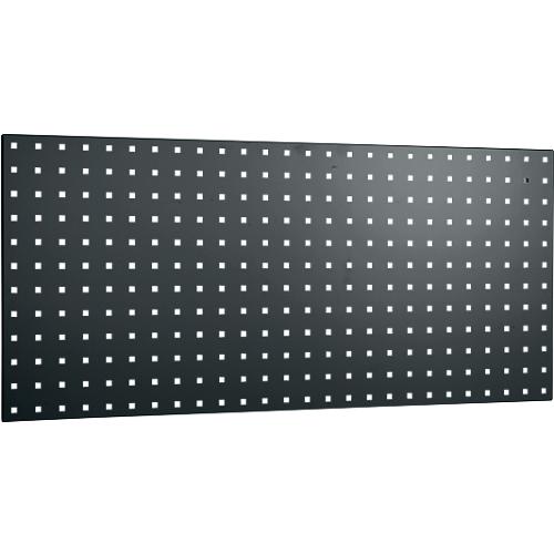 Lochplatte zur Montage, , 991 x 457 mm, anthrazitgrau RAL 7016