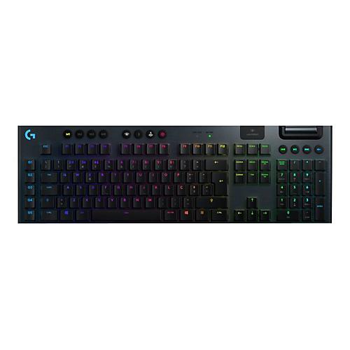 Logitech G G915 - Tastatur - Hintergrundbeleuchtung - kabellos - USB, Bluetooth, 2.4 GHz - QWERTY