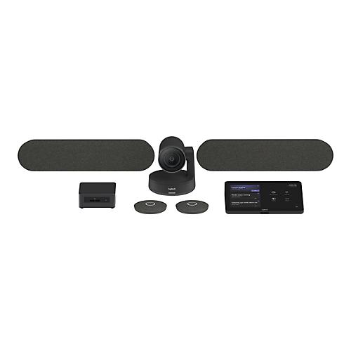 Logitech Large Microsoft Teams Rooms with Tap + Rally Plus + Intel NUC - Kit für Videokonferenzen - mit Intel NUC Pro Kit NUC11TNKi5