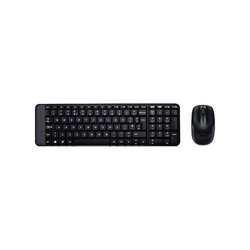 Logitech Wireless Combo MK220 - Tastatur-und-Maus-Set - US International