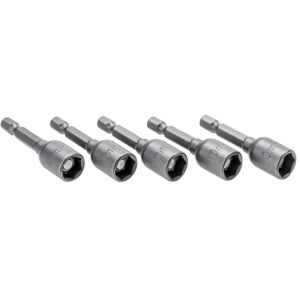 Bit-Satz magnetische Steckschlüssel Stecknüsse – 5 Stück 10mm
