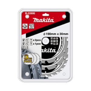 Makita Sägeblatt-Set 190x30x12Z+24Z (B-33906)