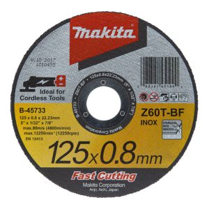 Makita Trennscheibe 125×0,8mm Inox B-45733