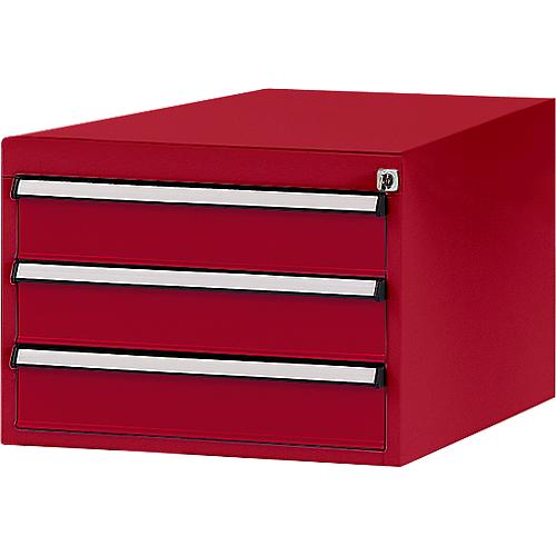Manuflex Schubladen-Unterbau, für T 1000 mm, rubinrot