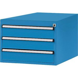 Manuflex Schubladen-Unterbauten, für Werkbank Profi Tiefe 700 mm, lichtblau Manuflex Schubladen-Unterbauten, für Werkbank Profi Tiefe 700 mm, lichtblau