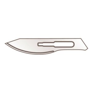 Martor Skalpellklinge Nr. 24 auf SB-Karte