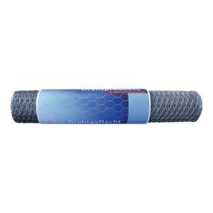 Maschendrahtgeflecht, Länge 10 m, Höhe 0,5 m, 6-eckmaschen Weite 13 mm Maschendrahtgeflecht, Länge 10 m, Höhe 0,5 m, 6-eckmaschen Weite 13 mm