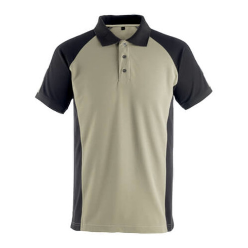 Mascot Bottrop Polo-shirt Größe XS, hellkhaki/schwarz