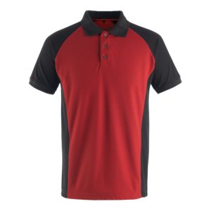 Mascot Polo-Shirt Bottrop rot/schwarz Größe S Mascot Polo-Shirt Bottrop rot/schwarz Größe S