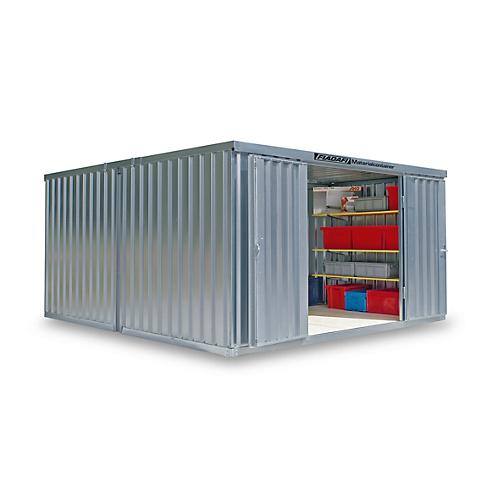 Materialcontainer Mod. 1440, verzinkt, zerlegt, ohne Boden