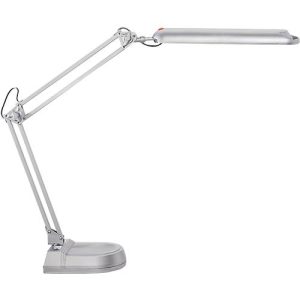 MAUL LED-Tischleuchte Atlantic, Standfuß, silber