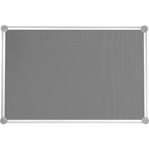 MAUL Pinnwandtafel 2000, Textil, grau, 600 x 900 mm