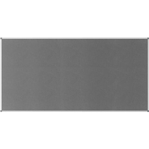 MAULstandard Pinboard, Textil, 900 x 1800 mm, grau
