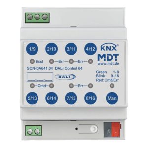 MDT technologies DALI Control 64 Gateway 4TE, REG SCN-DA641.04 MDT technologies DALI Control 64 Gateway 4TE, REG SCN-DA641.04