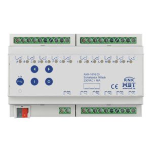 MDT technologies Schaltaktor 16-fach 8TE REG, 16A, 230VAC AKK-1616.03