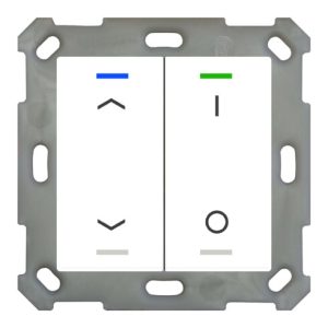 MDT technologies Taster Light 55 2-fach RGBW, rws/glä BE-TAL5502.C1 MDT technologies Taster Light 55 2-fach RGBW, rws/glä BE-TAL5502.C1