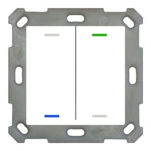 MDT technologies Taster Light 55 2-fach RGBW, rws/glä, neutral BE-TAL55T2.01 MDT technologies Taster Light 55 2-fach RGBW, rws/glä, neutral BE-TAL55T2.01