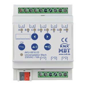 MDT technologies Universalaktor 8-fach 4TE REG,16A,230VAC,100µF AKU-0816.03