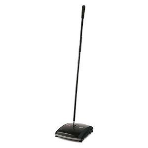 Mechanische Kehrmaschine Rubbermaid EXECUTIVE-SERIE™, 190 mm Kehrbreite, Doppelfunktion, 2 Bürstenarten, L 266,7 x B 241,3 x H 1.117,6 mm, schwarz