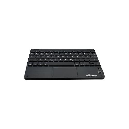MediaRange MROS130 - Tastatur - mit Touchpad - kabellos - Bluetooth 5.0 - QWERTZ