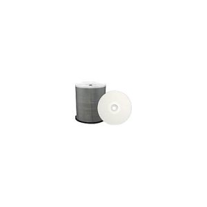 MediaRange Professional Line – 100 x CD-R – 700 MB (80 Min) 52x – weiß – mit Tintenstrahldrucker bedruckbare Oberfläche – Spindel