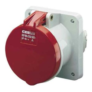 Mennekes Anbaudose TA 63A,5p,6h,400V,IP44 1252A Mennekes Anbaudose TA 63A,5p,6h,400V,IP44 1252A