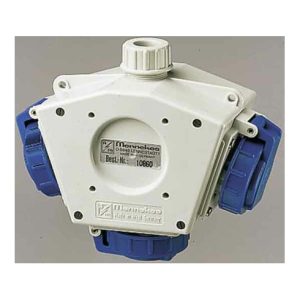 Mennekes DELTA-BOX blau/grau 10860