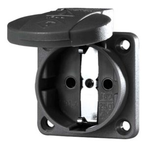 Mennekes Schuko-Anbau-Steckdose 16A,2p+E,230V,sw 11032 Mennekes Schuko-Anbau-Steckdose 16A,2p+E,230V,sw 11032