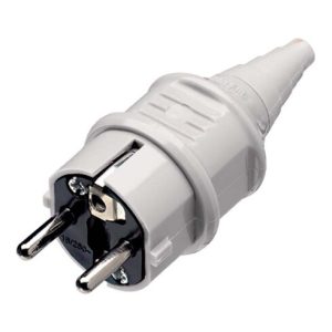 Mennekes Schuko-Stecker 16A,2p+E,230V,IP44gr 10749