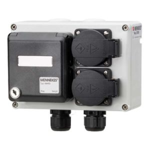 Mennekes Steckdosen-Kombination 2xSchuko 2xRJ45 IP44 25705 Mennekes Steckdosen-Kombination 2xSchuko 2xRJ45 IP44 25705