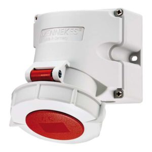 Mennekes Wanddose 32A5p6h400V, IP67 9182
