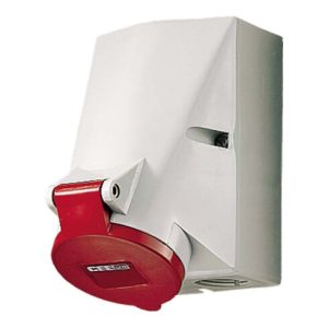 Mennekes Wanddose HW/VN 32A,5p,6h,400V,IP44 20162A Mennekes Wanddose HW/VN 32A,5p,6h,400V,IP44 20162A