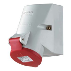 Mennekes Wanddose TwinCONTACT 16A,5p,6h,400V,IP44 3331 Mennekes Wanddose TwinCONTACT 16A,5p,6h,400V,IP44 3331