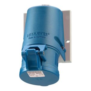 Mennekes Wanddose TwinCONTACT 32A, 3p, 6h, 230V, IP44 1346