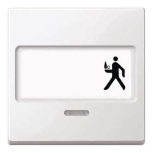 Merten Wippe Kontr.Fenster pws/gl mit Schriftfeld 434719 Merten Wippe Kontr.Fenster pws/gl mit Schriftfeld 434719