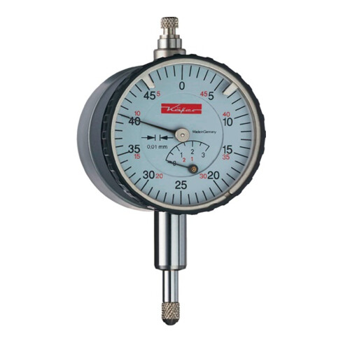 Messuhr KM4 T 3mm Abl.0,01mm magn.Rückw.m.Kal.KÄFER